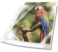 DURABLE Pochettes perforées transparentes PREMIUM A4 PP sachet de 25, 25 pc, Blanc, 265502