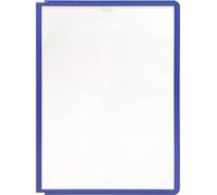 DURABLE Pochettes SHERPA® PANEL A4, Bleu, 560644