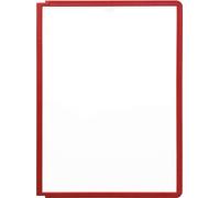 DURABLE plaque pochette SHERPA, format A4, cadre: rouge