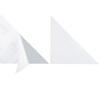 DURABLE Pochettes triangulaires auto-adhésives CORNERFIX® 175 mm gros sachet, 100 pc, Transparent, 828319