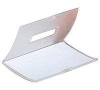 DURABLE - Porte-badge avec aimant CLICK FOLD 40 x 75 mm - Pour l'identification du personnel - Ouverture et insertion simple du badge - En matière recyclé - Boîte de 10