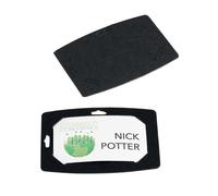 Durable Porte-Badge carton recyclé 5,4 x 8,5 cm + Etiquette imprimable - Boîte de 20