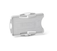 DURABLE Porte-badge ECO – ouvert pour 2 cartes 54 x 87 mm – gris