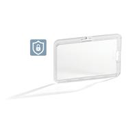 Durable Porte-badge permanent - Transparent - Lot de 10