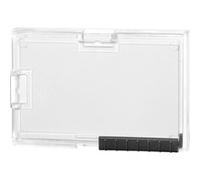 Durable - Porte-badge de sécurité rigide Push Box - 2 cartes 54 x 87 mm - Boîte de 10