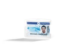DURABLE Porte-badge reXycle® 895119 – PP recyclé 70% – transparent 54×85 mm – boîte de 10