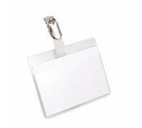 Durable Porte-Badges Visiteurs Avec Clip