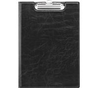 DURABLE Porte-bloc A4 avec pochette triangulaire soudée, Noir, 235501