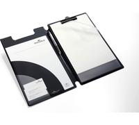 DURABLE Porte-bloc spécial A4+ avec 2 poches intérieures et un porte-stylo, Noir, 233201