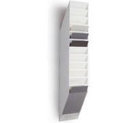 Durable Porte-brochures FLEXXIBOXX 12 A4 1709763010 blanc 12 compartiments vertical