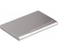 DURABLE Porte-carte de visite BUSINESS CARD BOX aluminium, Argent, 241523