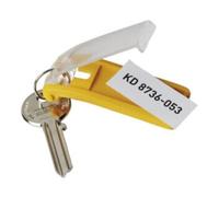 DURABLE Porte-clef Key Clip 195704 jaune 1957 6 pc(s)