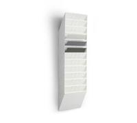 DURABLE Trieur Flexiboxx 12 – blanc, format paysage – 1 unité