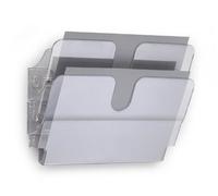 DURABLE Porte-document mural FLEXIPLUS 2 A4 paysage Transparent 1 kit