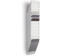 Durable Porte-brochures FLEXXIBOXX 12 A4 1709763010 blanc 12 compartiments vertical