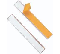 DURABLE Porte-étiquette LABELFIX® 200x20 mm, 10 pc, Transparent, 802019