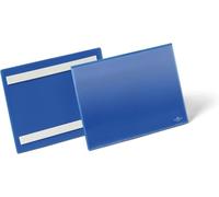 DURABLE Pochette pour étiquettes 179507 autoadhésive DIN A5 horizontale 223 x 163 mm bleu foncé