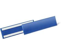 DURABLE Pochette pour étiquettes 179607 autoadhésive bleu foncé 311 x 81,5 mm