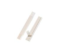 DURABLE - Porte étiquette - Porte étiquette adhésif - Porte-étiquettes SCANFIX - 200 x 40 mm - Ouverture sur le haut - Boîte de 50 pièces - Transparent - 802419