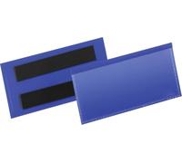DURABLE Pochette pour étiquette aimantée 174107 Bleu 100 x 38 mm 50 pièces