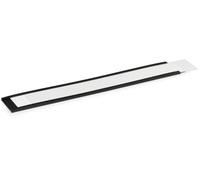 DURABLE - Porte étiquette - Porte étiquette magnétique - Porte étiquette PROFIL C - Repositionnable - Fixation sur surfaces métalliques - 200 x 30 mm - Anthracite - Sachet de 50 pièces - 171458