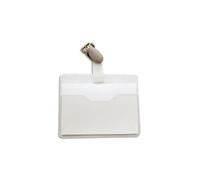 Durable Porte-Noms, Ouvert Sur Le Haut, Avec Clip,