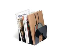 DURABLE Porte-revues TREND – plastique, 3 compartiments, noir