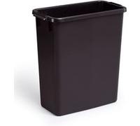 DURABLE poubelle DURABIN 60 rectangulaire, noir Noir G