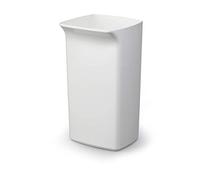 Durable Poubelle de tri 40 l H590xl320xP360mm blanc sans couvercle DURABLE Quantité:1
