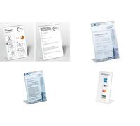 Durable Pr¿Sentoir Prospectus, Format A4, En Acrylique,