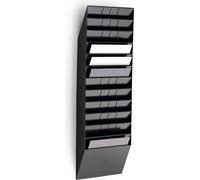 Durable Flexiboxx Présentoir Mural 12 A4 Paysage Noir