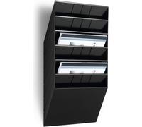 DURABLE Présentoir de documents FLEXIBOXX 6 A4 paysage, 6 pc, Noir, 1709785060