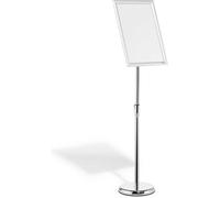 Durable 479923 Panneau d'information sur pied avec cadre rabattable en aluminium 1 x DIN A3 250 mm x 1290 mm x 250 mm 1 pc(s)