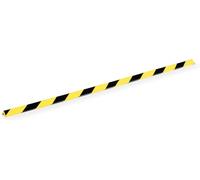 DURABLE - Profilés de protection d'angle C20 - Mousse antichoc - Signalisation zones dangereuses - Protection surfaces - Fixation magnétique - 1m - Jaune/Noir - Boîte de 5 pièces - 1111130