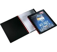 DURABLE Protège-documents DURALOOK® EASY PLUS A4 20 pochettes, Noir, 242701