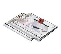 Durable Protège-document DURALOOK® PLUS 243101 – 10 pochettes / 20 vues – Noir