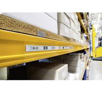 DURABLE Porte-étiquettes adhésifs SCANFIX 1000 x 30 mm Ouverture sur le haut Boîte 25 Transparent