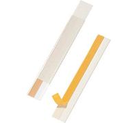 Durable Réglette porte-étiquette SCANFIX 8046 – 200 x 40 mm – incolore, 5 pièces