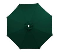 Durable Replacement Canopy for 8-Rib Patio Umbrella - Thick UV-Blocking Polyester Outdoor Sunshade - Available in Yellow Red Beige - 2M Parasol Cover for Garden & Patio