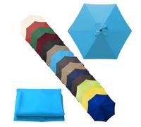 Durable Replacement Canopy for Patio Umbrella - Weather-Resistant Outdoor Canopy Top Easy Install for Garden & Deck Ideal for Backyard Shade and Protection