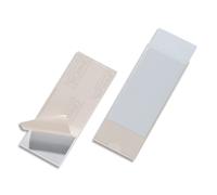 DURABLE Sachet 10 Pochettes adhésives Pocketfix H60 x L150 mm - ouverture latérale - Transparent