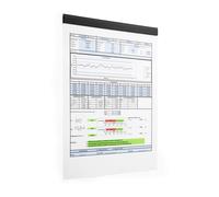 Durable Sachet 5 Durafix Rail 210 Mm Bleu Fonce