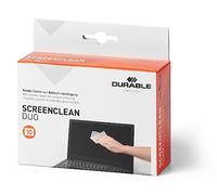 DURABLE Screenclean DUO - Chiffons de nettoyage - blanc (pack de 10)