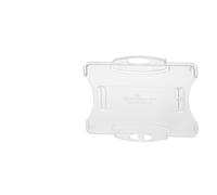 Durable Security Pass Holder 54 x 85 mm Transparent Pack of 10 Badges Glass