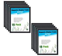 Durable Self-Adhesive Magnetic DURAFRAME Document Sign Holder Cadre de marquage magnétique A4 8.5x11 pouces autocollant cadre de marquage de documents magnétiques cadre d