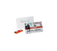 Durable 891700 Kit Magnétique Et Plaquette Métallique, Lot de 10, Rouge/Jaune