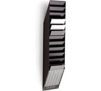 DURABLE - Porte-documents mural FLEXIBOXX 12 - Format A4 portrait - Pour la présentation de documents - Noir - 1 kit - 1709763060