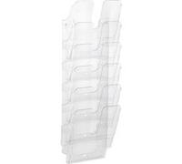 DURABLE Porte-documents mural FLEXIPLUS 6 A4 Transparent - 1 kit (1700008401)