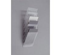 DURABLE Set porte-brochures mural 'FLEXIBOXX 6', A4 G
