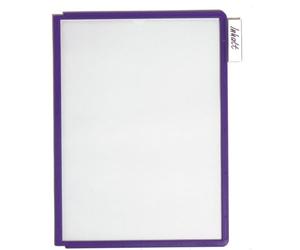 Durable Sherpa 560644 Panneau d'affichage Panneau A4 en polypropylène Bleu Lot de 5